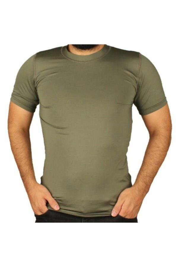 Kordak Haki Microfiber Askeri Combat Mikro Tişört XL - Image 1