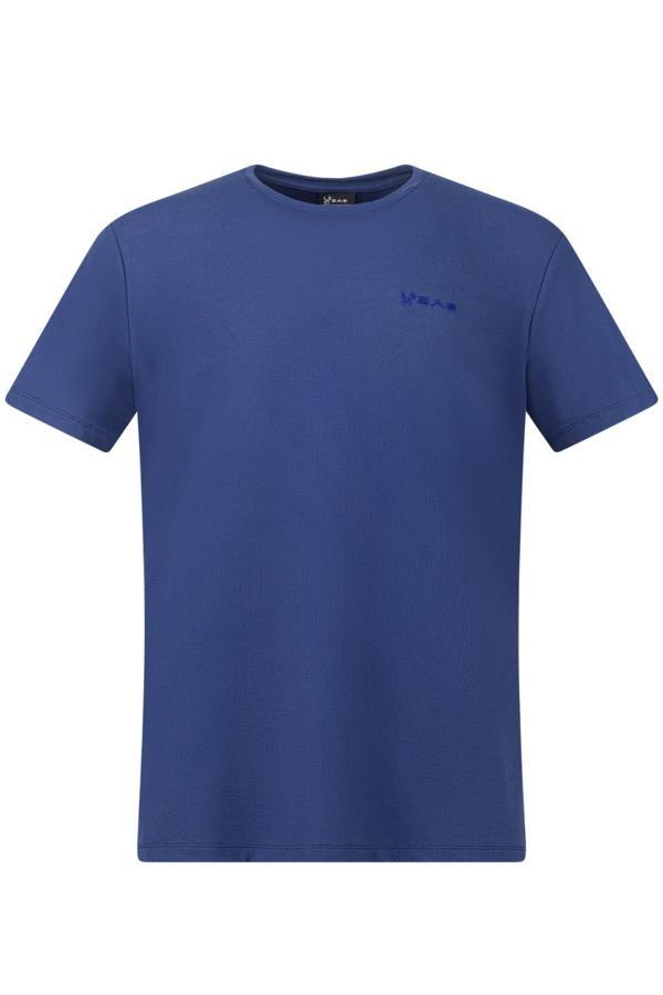 2AS Kalei Sıfır Yaka T-Shirt Lacivert - Image 1