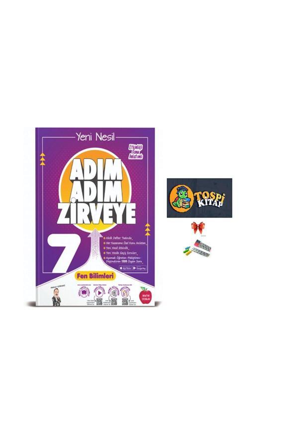 Newton Yayınları 7.Sınıf Adım Adım Fen Bilimleri Soru Bankası - Newton Yayınları - Image 1