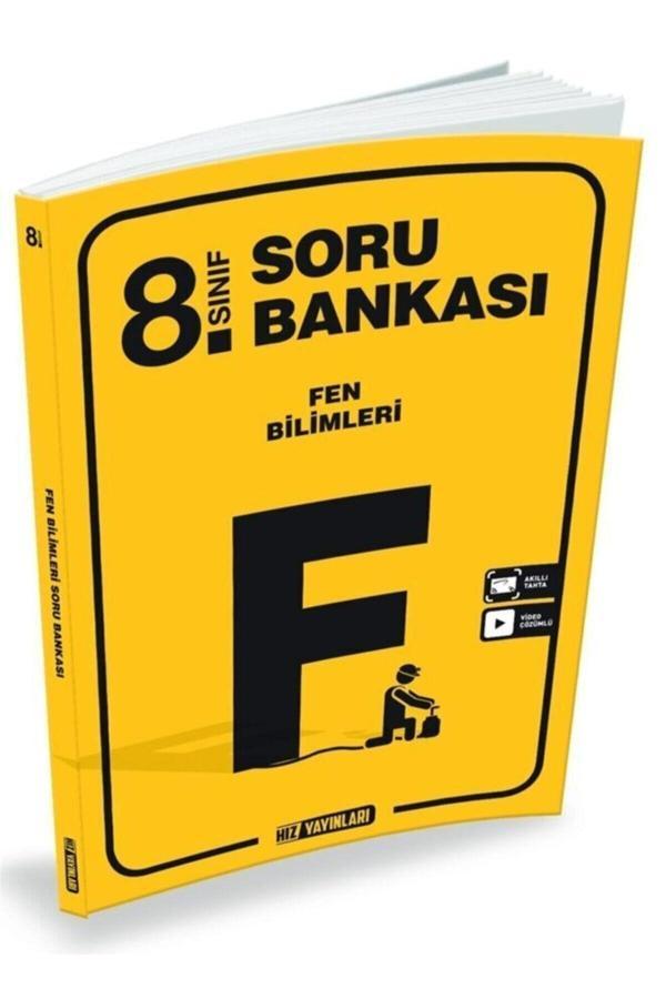 Hız Yayınları 8. Sınıf Fen Bilimleri Soru Bankası - Hız Yayınları - Image 1