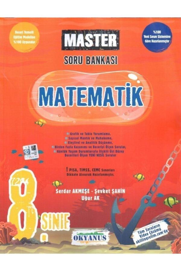 Okyanus Yayınları Okyanus 8. Sınıf Matematik Master Soru Bankası Tyc00309943931 - Okyanus Yayıncılık - Image 1
