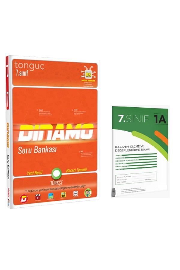 Tonguç Yayınları 7. Sınıf Dinamo Türkçe Soru Bankası 1 Kitap+1 Deneme - Tonguç Yayınları - Image 1