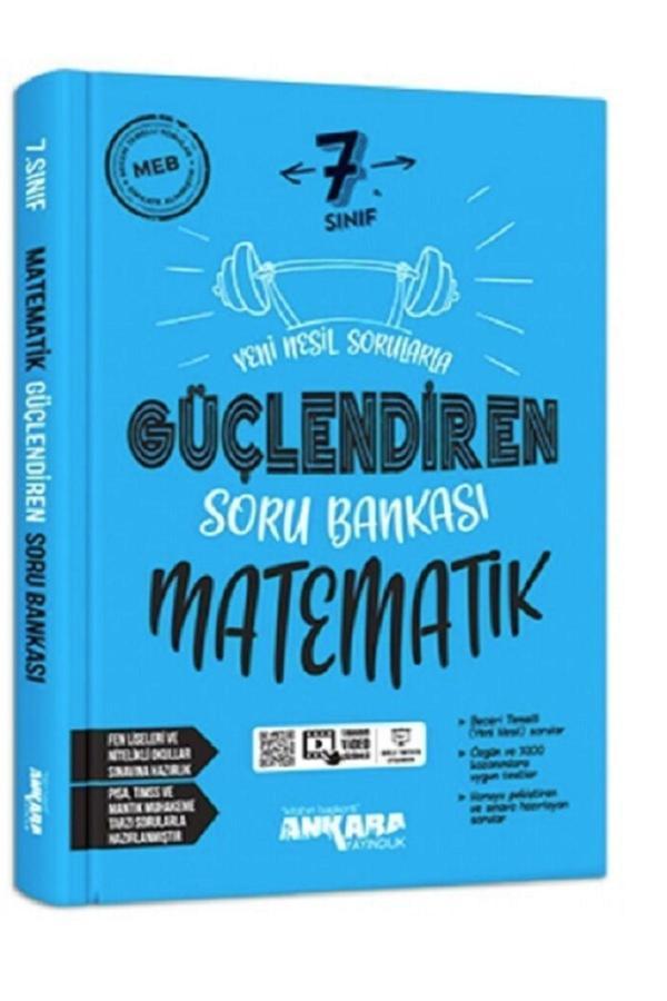 Ankara Yayıncılık Ankara Yayınları 7.Sınıf Matematik Güçlendiren Soru Bankası - Ankara Yayıncılık - Image 1