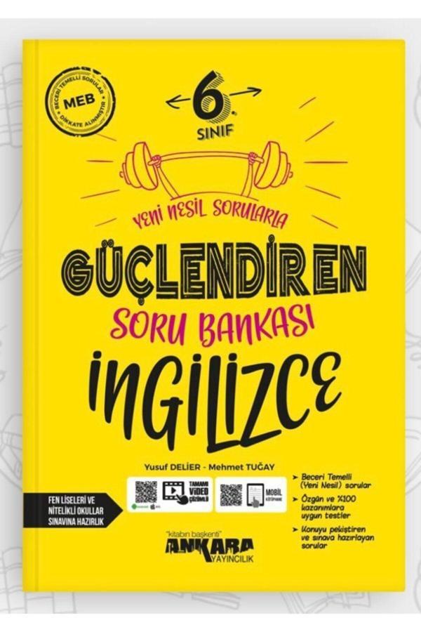 Ankara Yayınları 6. Sınıf Güçlendiren Ingilizce Soru Bankası - Ankara Yayıncılık - Image 1