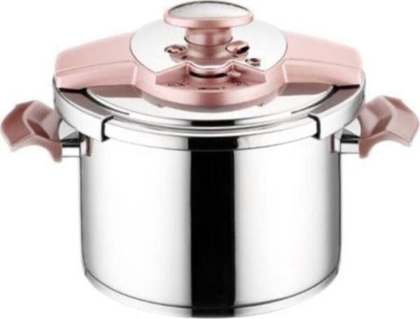Aryıldız Milano 5.5 Lt Rose Gold Düdüklü Tencere - Image 1