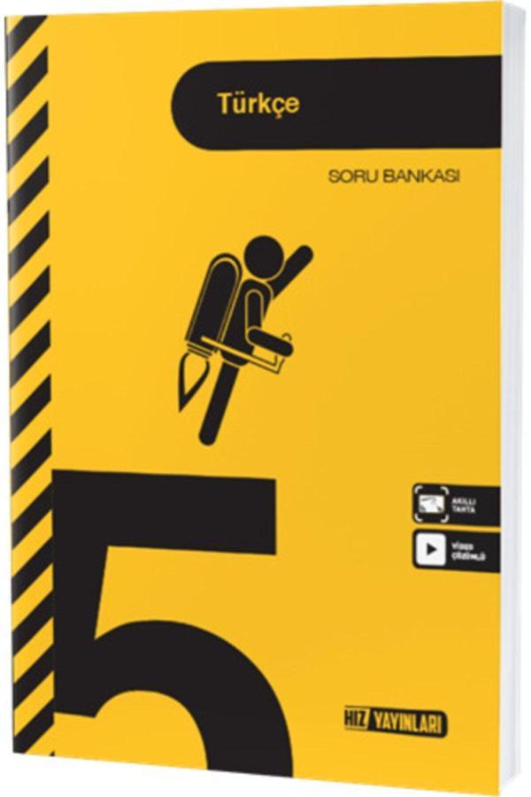 Hız Yayınları 5.Sınıf Türkçe Soru Bankası (2020-2021) - Hız Yayınları - Image 1