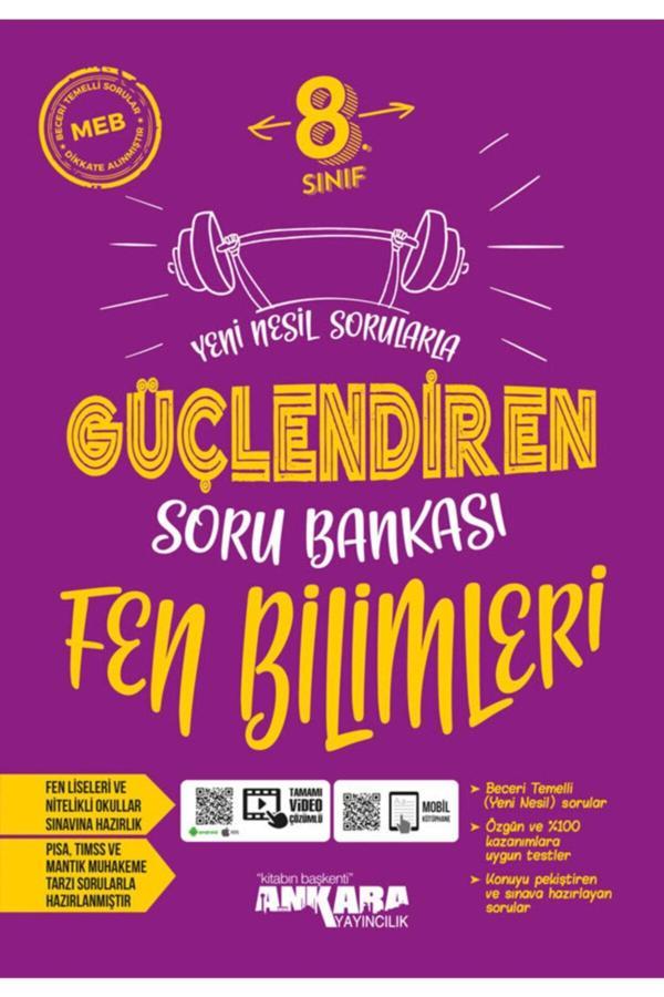 Ankara Yayıncılık 8. Sınıf Fen Bilimleri Güçlendiren Soru Bankası 2021 - Ankara Yayıncılık - Image 1