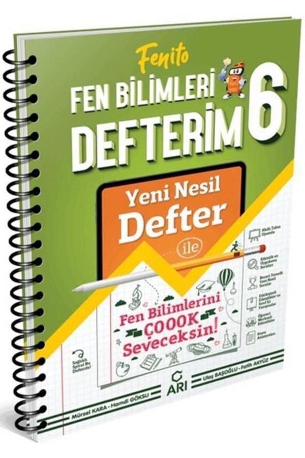 Arı Yayıncılık 6.Sınıf Fenito Fen Bilimleri Defterim - Arı Yayıncılık - Image 1
