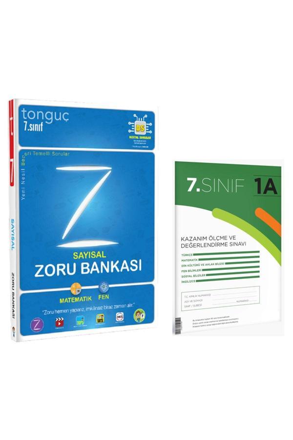 Tonguç Yayınları 7. Sınıf Sayısal Zoru Bankası Ve Kazanım Ölçme Ve Değerlendirme Sınavı (2 Adet) - Tonguç Yayınları - Image 1