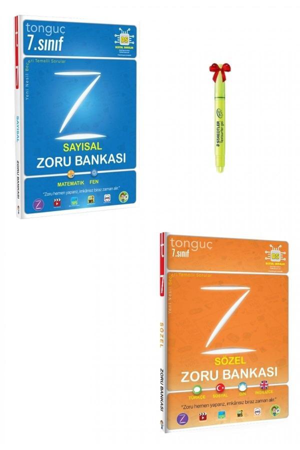 Tonguç Yayınları 7.Sınıf Sayısal Ve Sözel Zoru Bankası Set - Tonguç Yayınları - Image 1