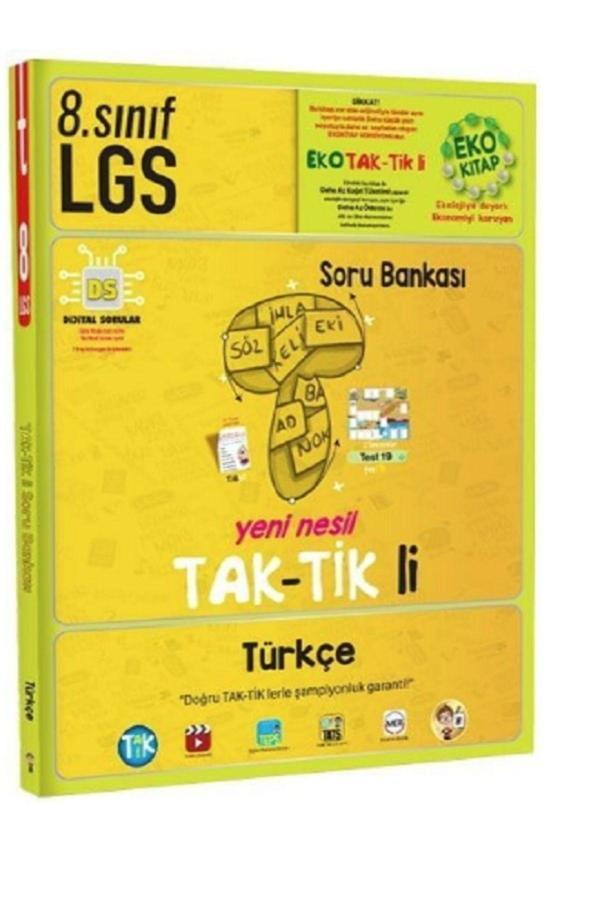 Tonguç Yayınları Akademi 8.Sınıf Türkçe Eko Taktikli Soru Bankası - Tonguç Yayınları - Image 1