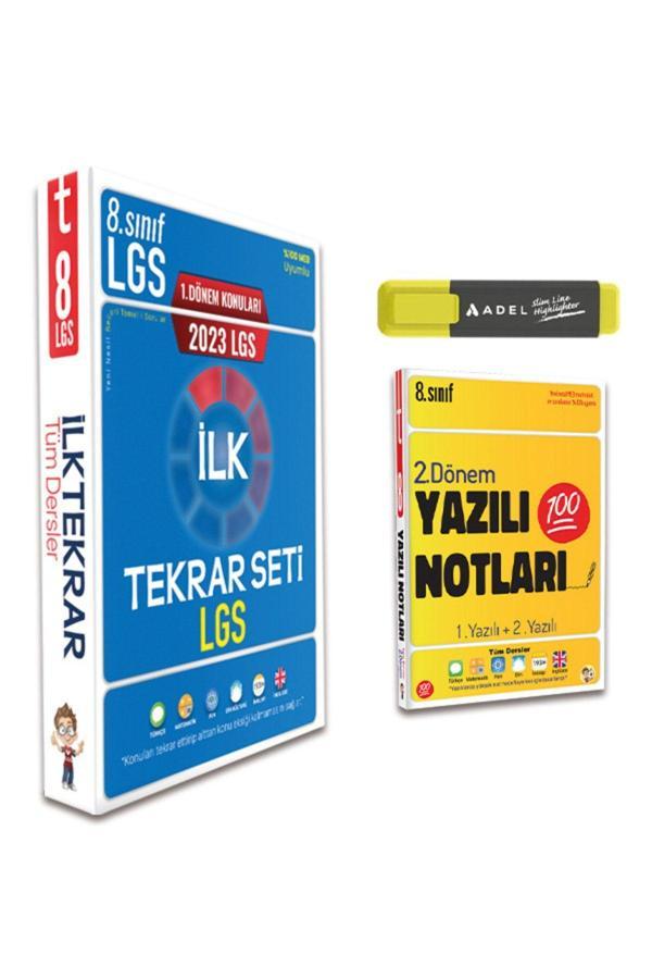 Tonguç Akademi 8. Sınıf Lgs 1. Dönem Ilk Tekrar Tüm Dersler Set 2. Dönem Yazılı Notları Set 4 Kitap - Tonguç Akademi - Image 1