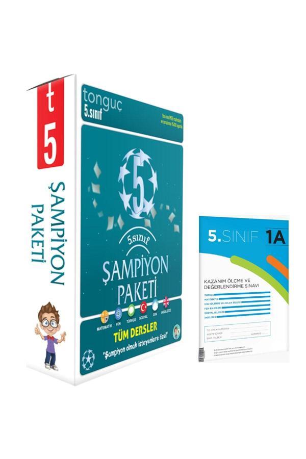 Tonguç Yayınları 5. Sınıf Şampiyon Paketi 6 Kitap + 1 Deneme - Tonguç Yayınları - Image 1