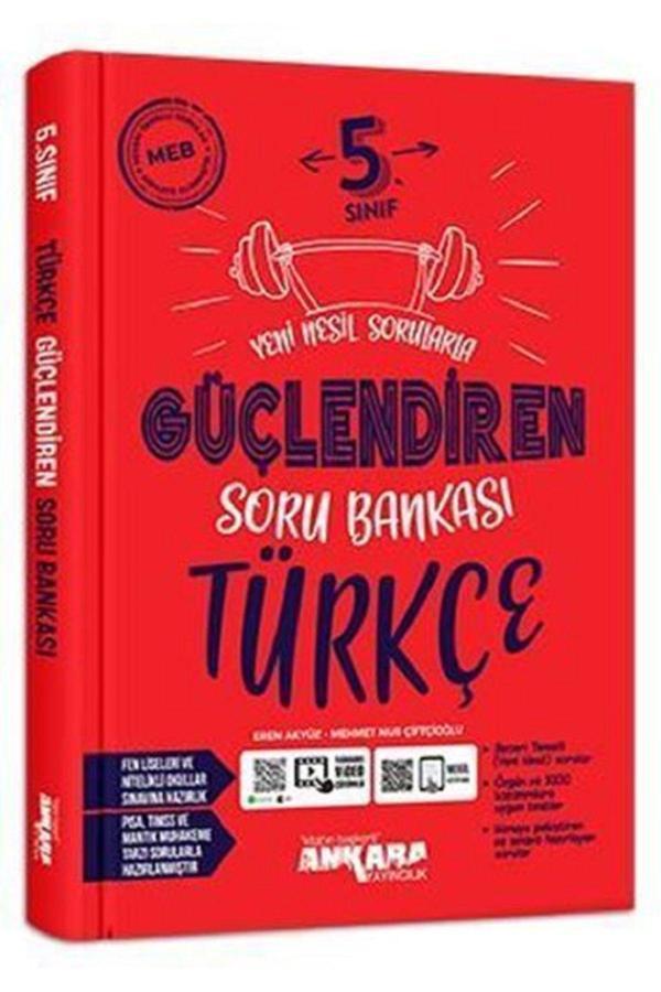 Ankara Yayınları 5.Sınıf Türkçe Güçlendiren Soru Bankası - Ankara Yayıncılık - Image 1