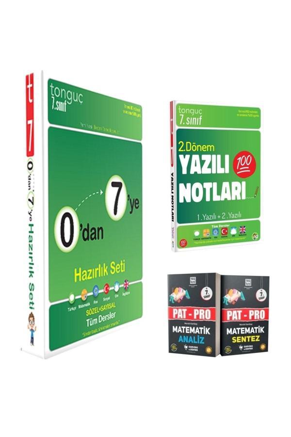 Tonguç Yayınları 0'Dan 7'Ye Konu Anlatımlı Soru Bankası Seti Ve 7. Sınıf Yazılı Notları 2. Dönem 1 Ve 2. Yazılı Ve Sb - Tonguç Yayınları - Image 1