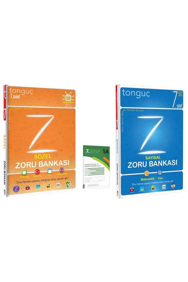 Tonguç Yayınları 7. Sınıf Sayısal Ve Sözel Zoru Bankası Seti (2 Kitap + 1 Deneme) - Tonguç Yayınları - Image 1
