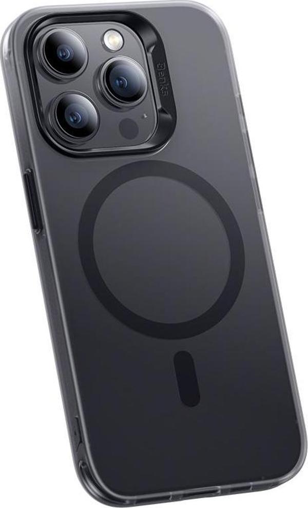 Benks iPhone 15 Pro Max Uyumlu Kılıf Magsafe Şarj Özellikli Lucid Armor Kapak - Image 1