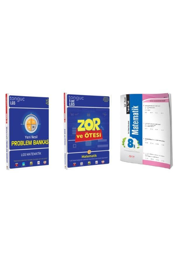Tonguç Yayınları Lgs Matematik Seti - Tonguç Matematik Problem Bankası - Tonguç Matematik Zor Ve Ötesi - Yaprak Test - Tonguç Yayınları - Image 1
