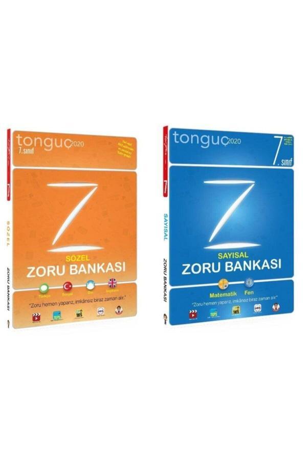 Tonguç Yayınları 7. Sınıf Sayısal Zoru Bankası + Sözel Zoru Bankası Seti - Tonguç Yayınları - Image 1