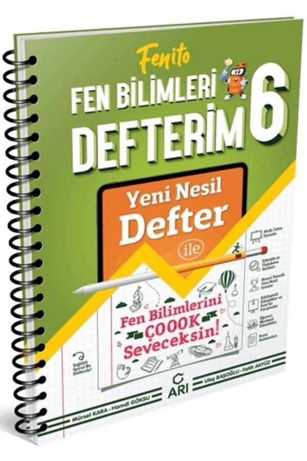 Arı Yayınları 6.Sınıf Fenito Fen Bilimleri Defterim - Arı Yayıncılık - Image 1