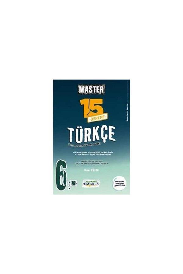 Okyanus Yayıncılık 6. Sınıf Master 15 Türkçe Denemesi - Okyanus Yayıncılık - Image 1