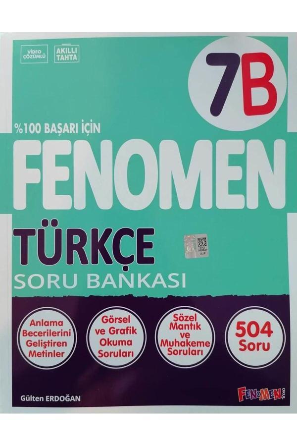 Fenomen 7.Sınıf Yeni Türkçe - B - Soru Bankası - Gama Fenomen - Image 1