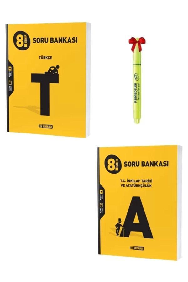 Hız Yayınları Lgs 8.Sınıf Türkçe Ve Inkılap Tarihi Soru Bankası - Hız Yayınları - Image 1