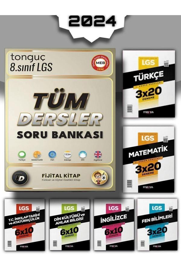 Tonguç Akademi 8.Sınıf Lgs Tüm Dersler Soru Bankası Ve Branş Deneme Seti - Tonguç Akademi - Image 1