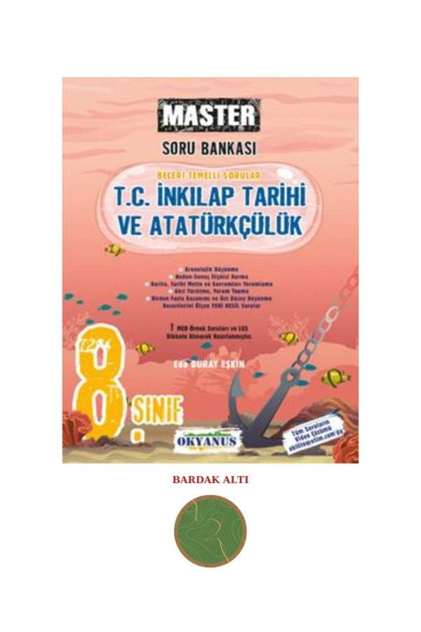 Okyanus Yayıncılık Okyanus Yayınları 8. Sınıf Master T. C. Inkılap Tarihi Ve Atatürkçülük Soru Bankası - Okyanus Yayıncılık - Image 1