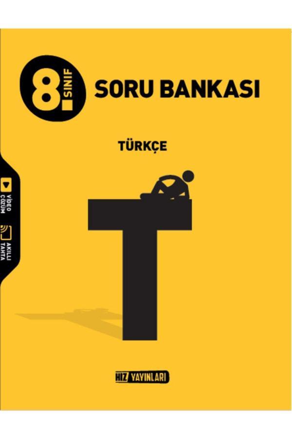 Hız Yayınları 8. Sınıf Türkçe Soru Bankası - - Hız Yayınları - Image 1