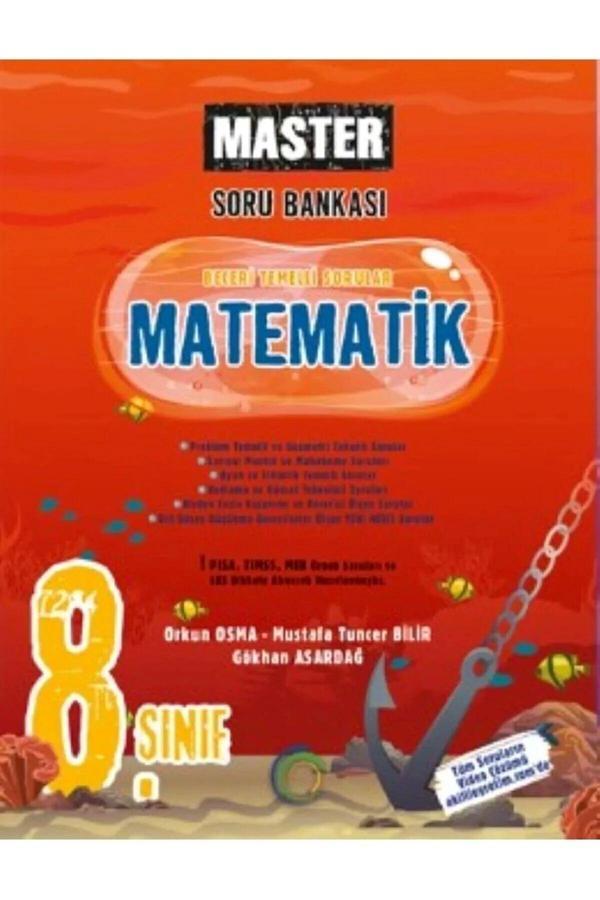 Okyanus Yayıncılık Okyanus Kitabevi 8. Sınıf Master Matematik Soru Bankası - Okyanus Yayıncılık - Image 1