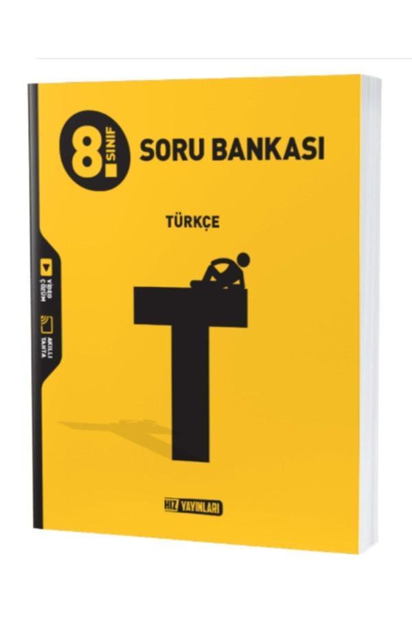 Hız Yayınları 8. Sınıf Lgs Temel Türkçe Soru Bankası (Güncel İçeriğe Sahiptir) - Hız Yayınları - Image 1