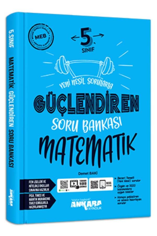 Ankara Yayınları Ankara Yayıncılık 5. Sınıf Matematik Güçlendiren Soru Bankası Yeni - Ankara Yayıncılık - Image 1
