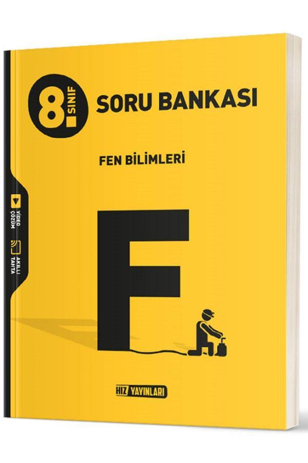 Hız Yayınları Hız 8.Sınıf Fen Bilimleri Soru Bankası (Yeni) - Hız Yayınları - Image 1