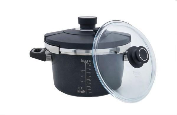 Leggno Blk2383pc4st Gourmet Black Döküm Düdüklü 4,5 Lt - Image 1