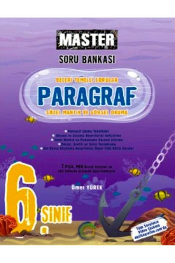 Okyanus Yayıncılık Okyanus Yayınları 6. Sınıf Master Paragraf Soru Bankası - Okyanus Yayıncılık - Image 1
