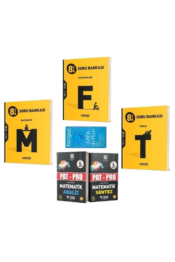 Hız Yayınları 8. Sınıf Matematik-Fen-Türkçe Soru Bankası Ve Pat-Pro Matematik Analiz-Sentez Soru Bankası - Hız Yayınları - Image 1