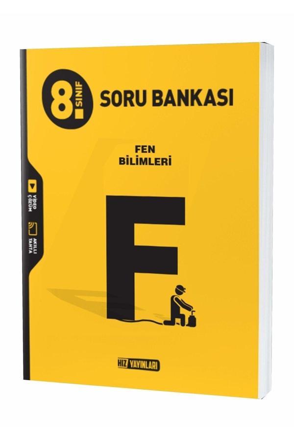 Hız Yayınları Hız 8. Sınıf Fen Bilimleri Soru Bankası - Hız Yayınları - Image 1
