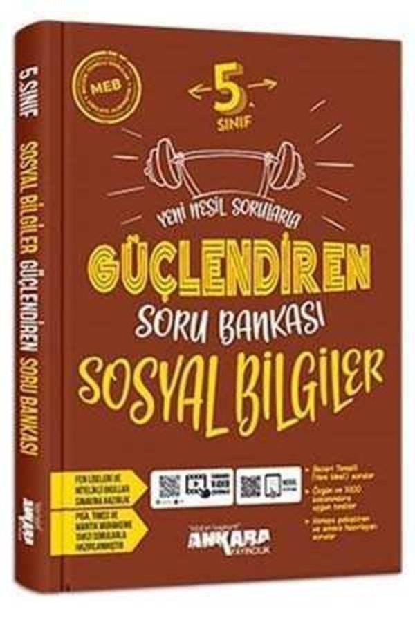 Ankara Yayınları Ankara Yayıncılık 5. Sınıf Sosyal Bilgiler Güçlendiren Soru Bankası Yeni - Ankara Yayıncılık - Image 1