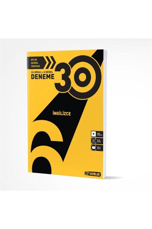 Hız Yayınları 6. Sınıf Ingilizce 30 Lu Deneme - Hız Yayınları - Image 1