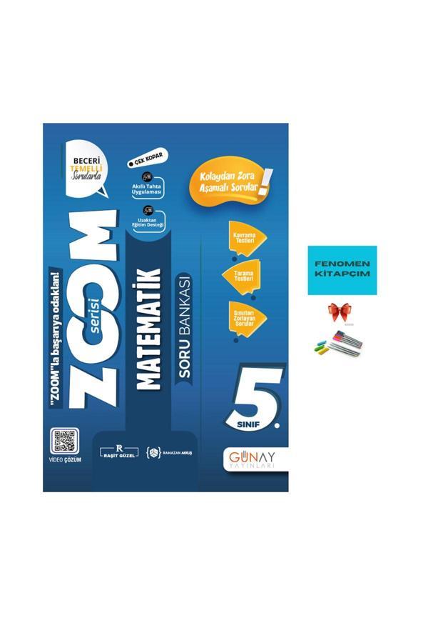 Günay Yayınları 5.Sınıf Zoom Serisi Matematik Soru Bankası - Günay Yayınları - Image 1