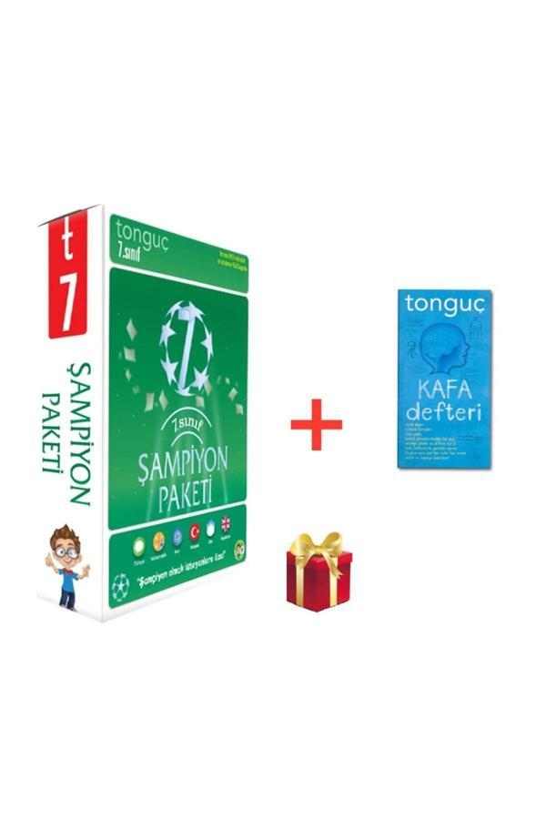 Tonguç Yayınları 7. Sınıf Şampiyon Paketi Seti (7 Kitap) Tüm Dersler +(Kafa Defteri Hediyeli) - Tonguç Yayınları - Image 1
