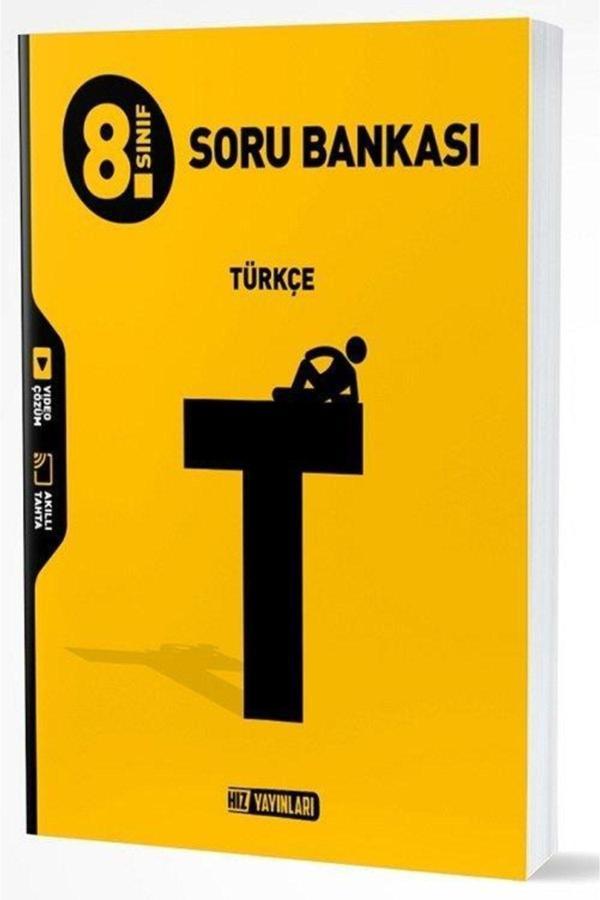 Hız Yayınları 8. Sınıf Lgs Türkçe Soru Bankası Yni - Hız Yayınları - Image 1