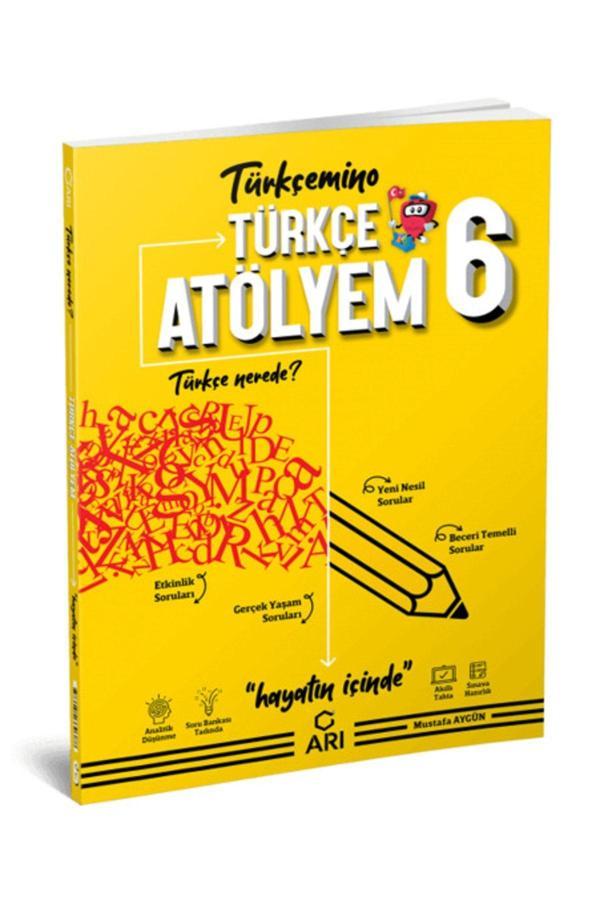 Arı Yayınl 6 Sınıf Türkçe Atölyem Türkçemino - Arı - Image 1