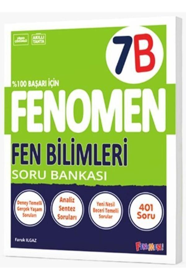 Fenomen Yayıncılık 7. Sınıf Fen Bilimleri B Fenomen Soru Bankası - Fenomen Yayıncılık - Image 1