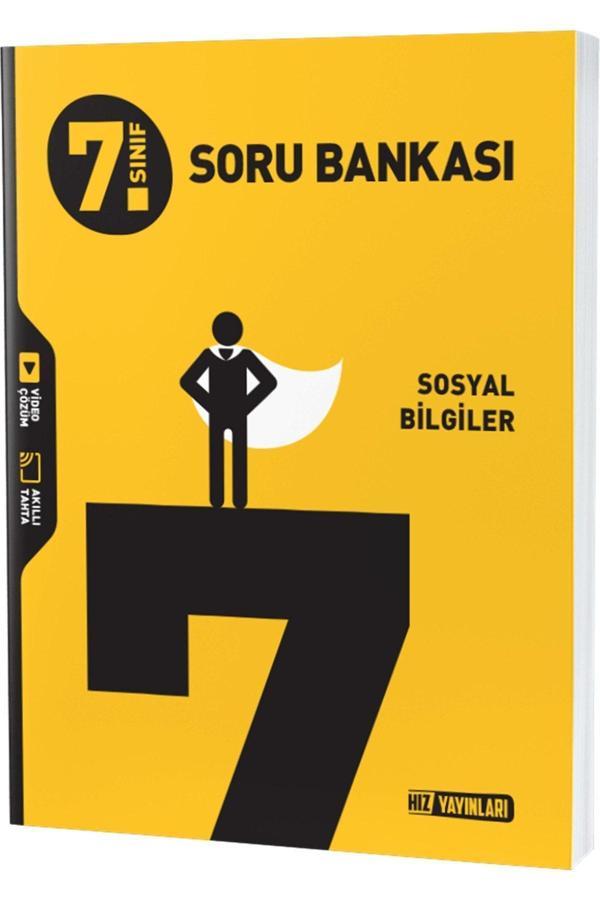 Hız Yayınları 7. Sınıf Sosyal Bilgiler Soru Bankası - Hız Yayınları - Image 1