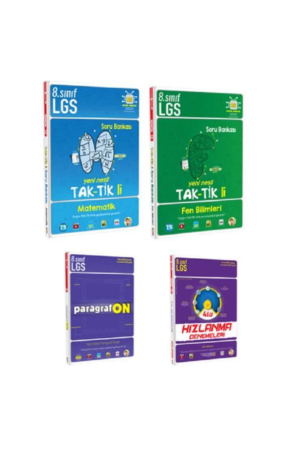 Tonguç Yayınları 8.Sınıf Lgs Tak-Tikli Set - Tonguç Yayınları - Image 1