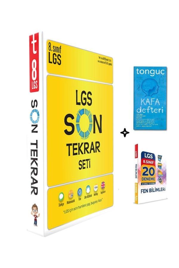 Tonguç Yayınları 8. Sınıf Lgs Son Tekrar Seti Ve Kafa Defteri+20'Li Deneme Hediyeli Büyük Fırsat Seti - Tonguç Yayınları - Image 1