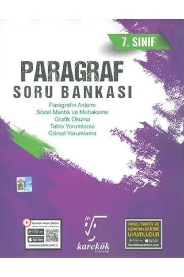 Karekök Yayınları 7. Sınıf Paragraf Soru Bankası - Karekök Eğitim Yayınları - Image 1