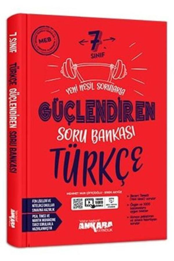 Ankara Yayıncılık 7. Sınıf Güçlendiren Türkçe Soru Bankası - Ankara Yayıncılık - Image 1